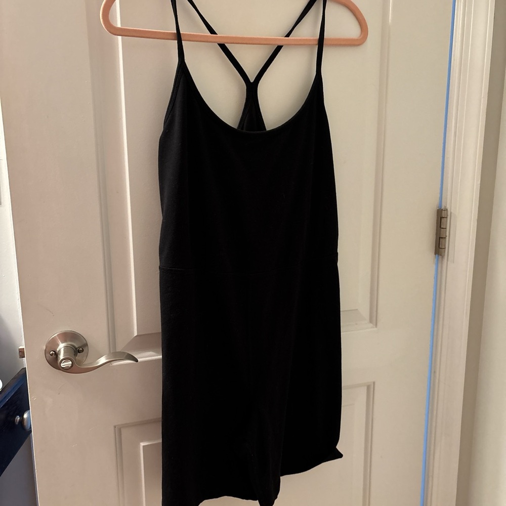 Black Strappy Romper